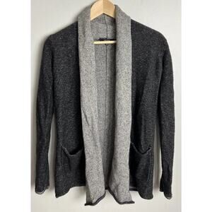 Aritzia Babaton Cashmere Wool Open Cardigan Pockets Soft Knit Size XXS Women’s